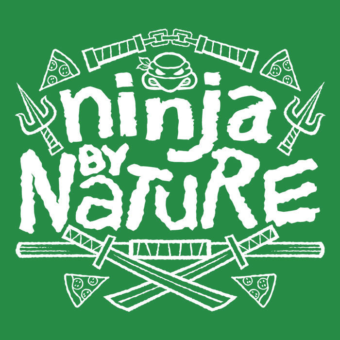 Ninja by Nature Tank Top - Adult & Kids T-Shirts, Sweatshirts & Hoodies apparel design preview 2