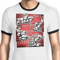 Ninja Squad Ringer - Adult & Kids T-Shirts, Sweatshirts & Hoodies apparel design preview 1