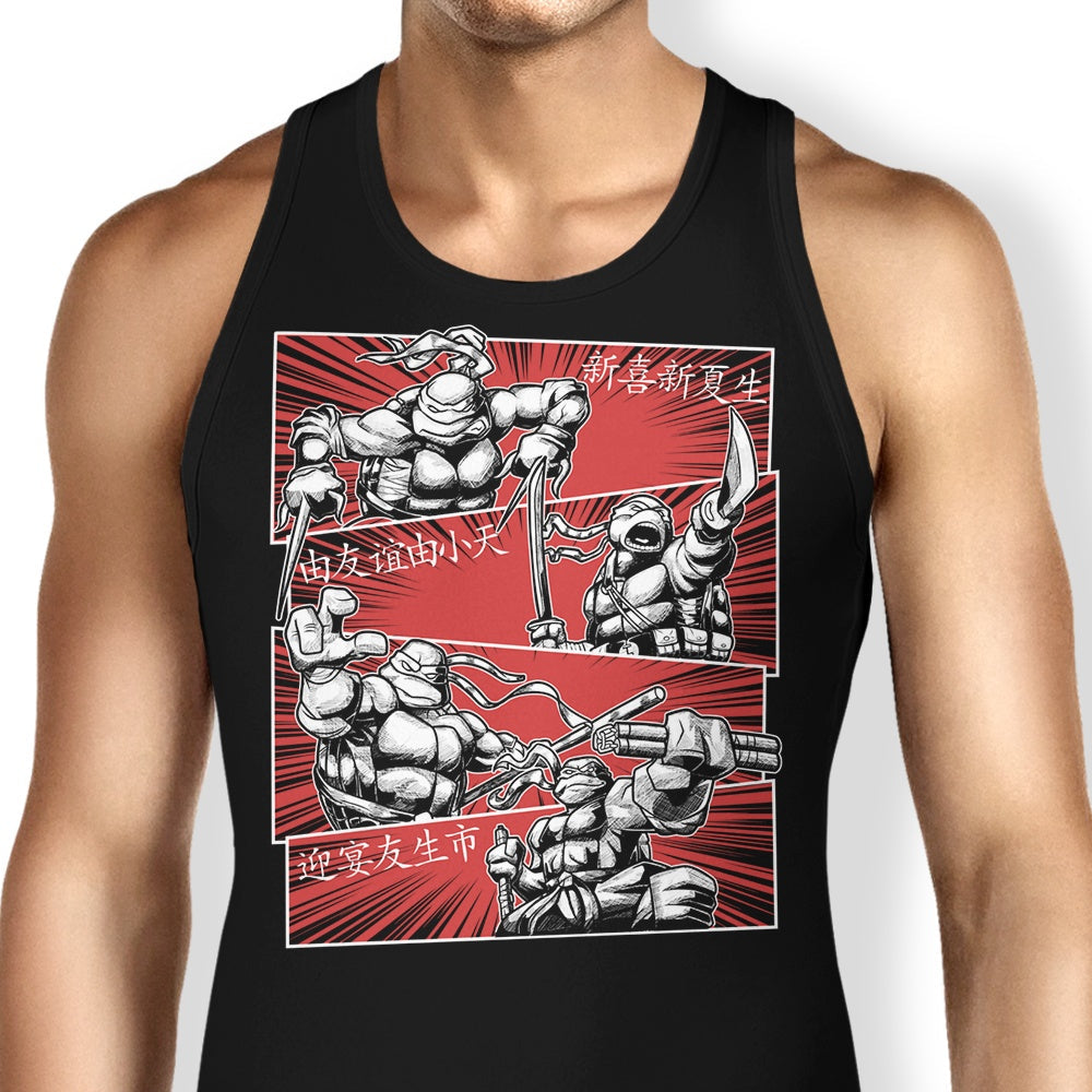 Ninja Squad Tank Top - Adult & Kids T-Shirts, Sweatshirts & Hoodies apparel design preview 1