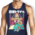 Ninja Trouble Tank Top - Adult & Kids T-Shirts, Sweatshirts & Hoodies apparel design preview 1