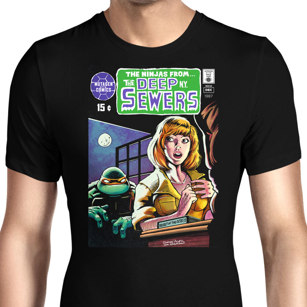 Ninjas from the Deep Men's Apparel - Adult & Kids T-Shirts, Sweatshirts & Hoodies apparel design preview 1