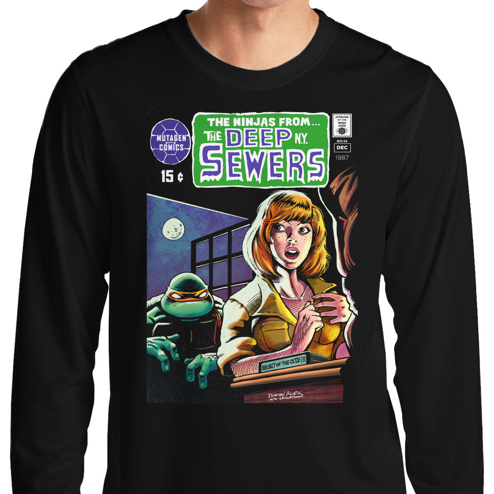Ninjas from the Deep - Adult & Kids T-Shirts, Sweatshirts & Hoodies apparel design preview 1