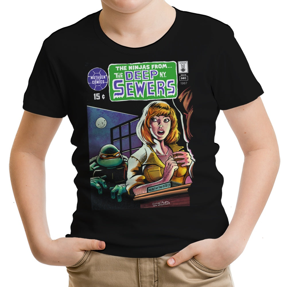 Ninjas from the Deep Youth Apparel - Adult & Kids T-Shirts, Sweatshirts & Hoodies apparel design preview 1