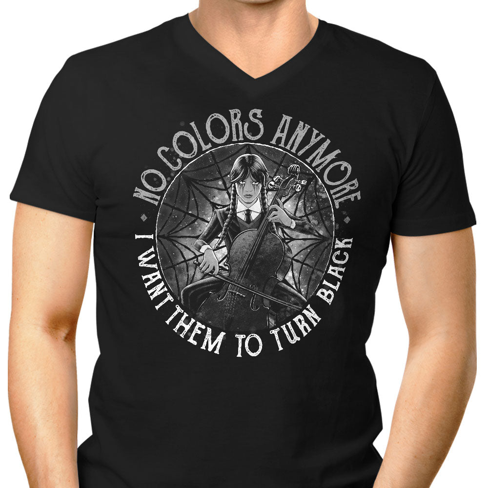 No Colors Men's V-Neck - Adult & Kids T-Shirts, Sweatshirts & Hoodies apparel design preview 1