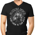 No Colors Men's V-Neck - Adult & Kids T-Shirts, Sweatshirts & Hoodies apparel design preview 1
