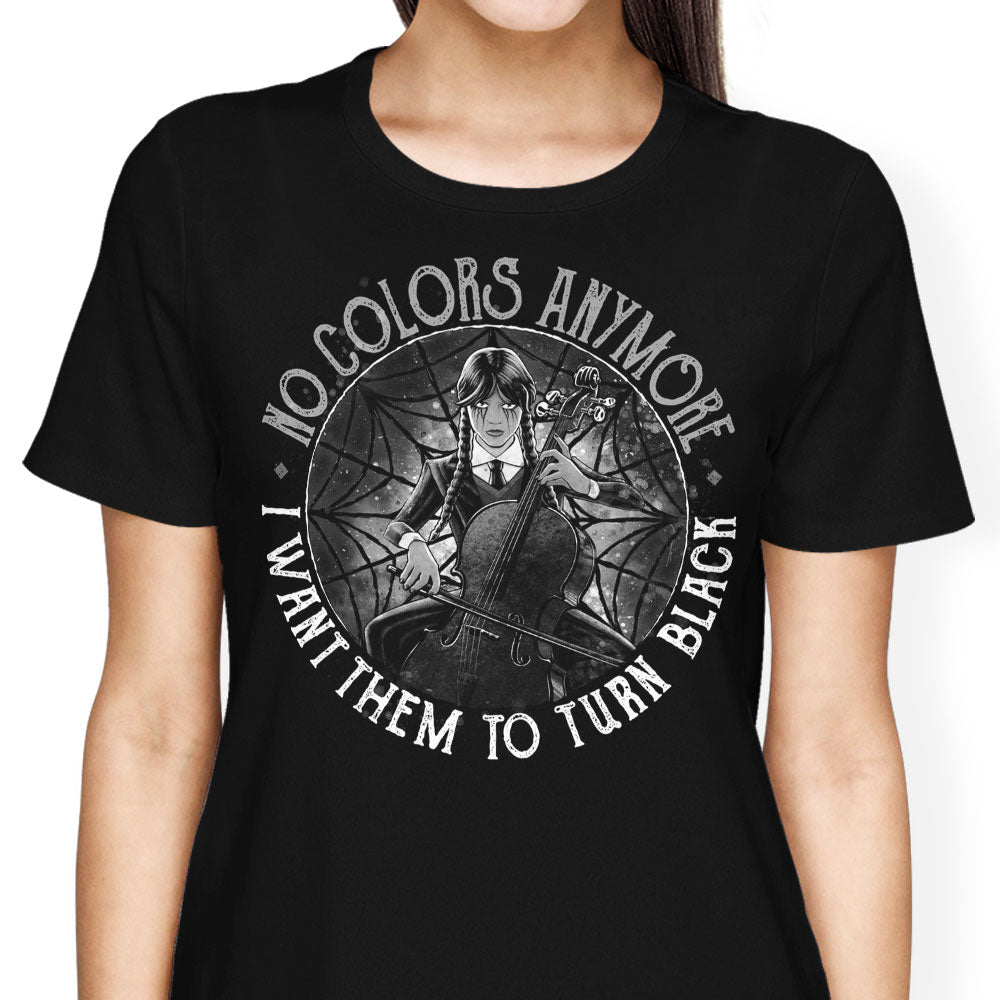 No Colors Women's Apparel - Adult & Kids T-Shirts, Sweatshirts & Hoodies apparel design preview 1