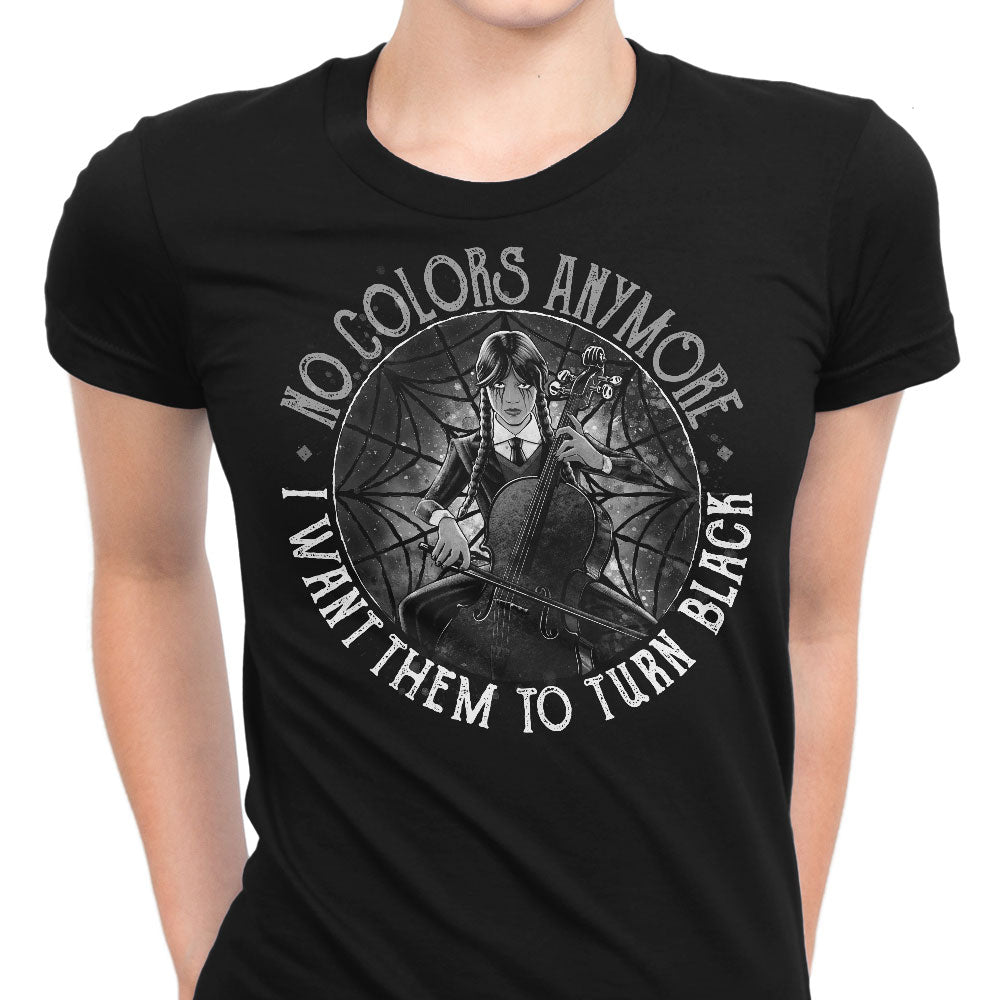 No Colors Women's Apparel - Adult & Kids T-Shirts, Sweatshirts & Hoodies apparel design preview 2
