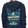 No Emotions - Adult & Kids T-Shirts, Sweatshirts & Hoodies apparel design preview 1