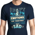 No Emotions Men's Apparel - Adult & Kids T-Shirts, Sweatshirts & Hoodies apparel design preview 1