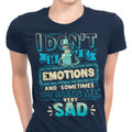 No Emotions Women's Apparel - Adult & Kids T-Shirts, Sweatshirts & Hoodies apparel design preview 1