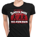No Fun Run Women's Apparel - Adult & Kids T-Shirts, Sweatshirts & Hoodies apparel design preview 1