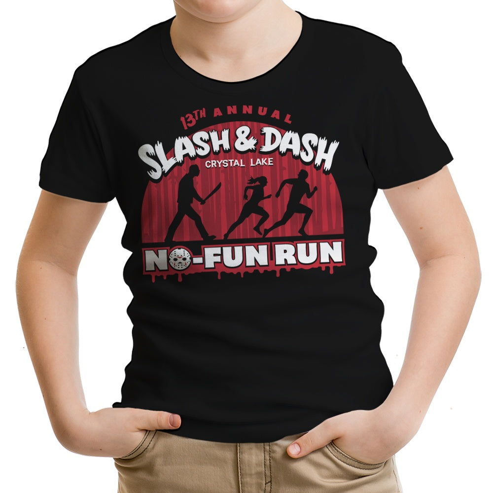 No Fun Run Youth Apparel - Adult & Kids T-Shirts, Sweatshirts & Hoodies apparel design preview 1