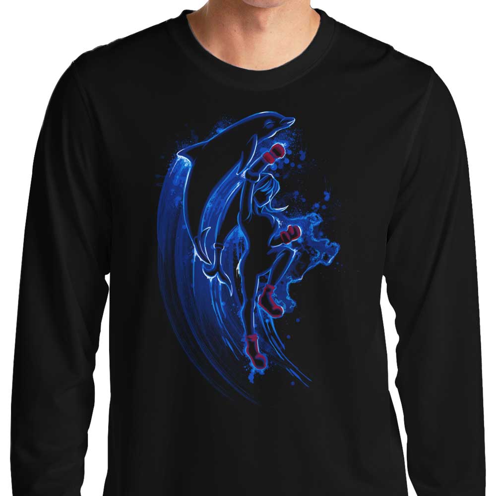 No Limits Dolphin - Adult & Kids T-Shirts, Sweatshirts & Hoodies apparel design preview 1