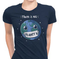 No Planet B Women's Apparel - Adult & Kids T-Shirts, Sweatshirts & Hoodies apparel design preview 1