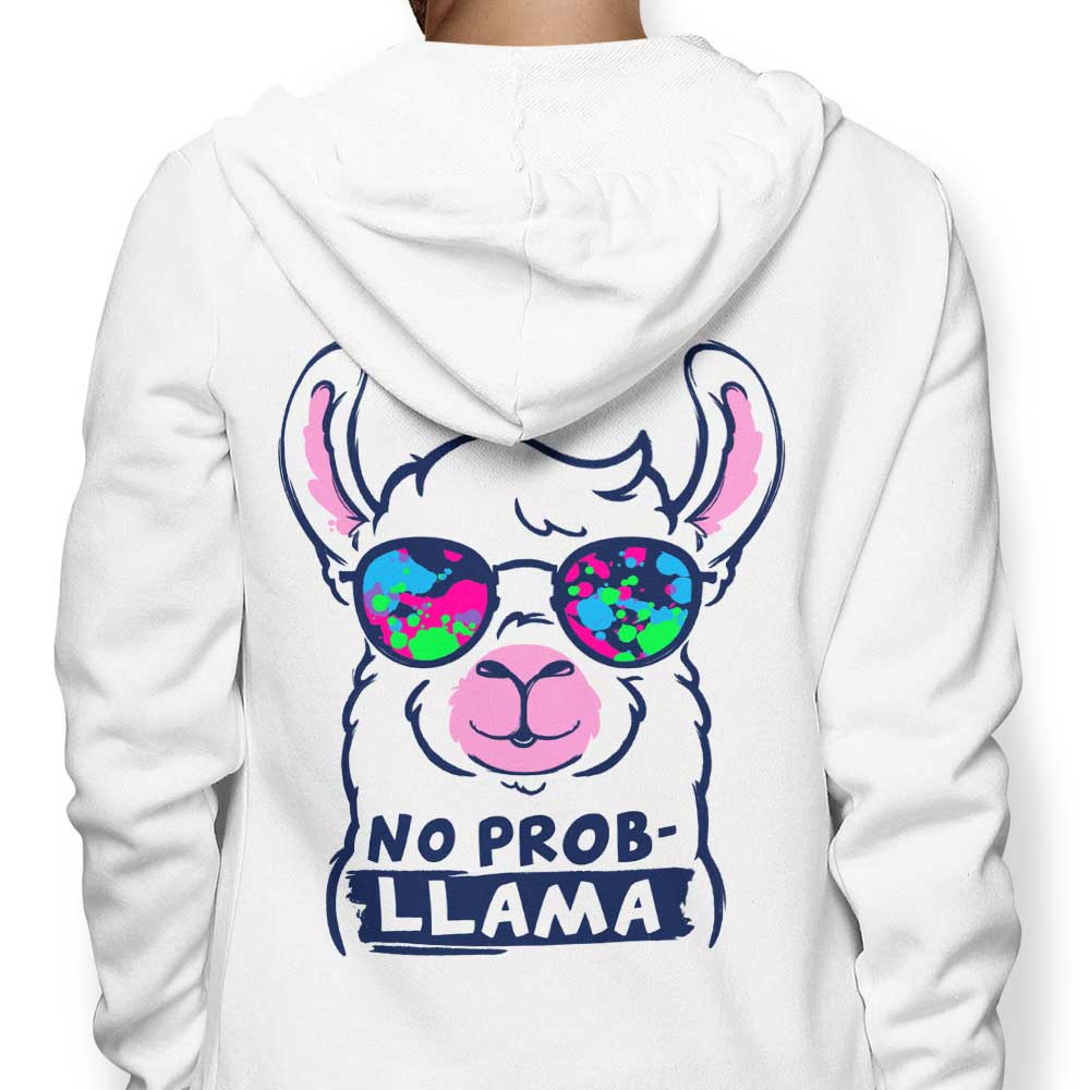 No Probllama - Adult & Kids T-Shirts, Sweatshirts & Hoodies apparel design preview 1