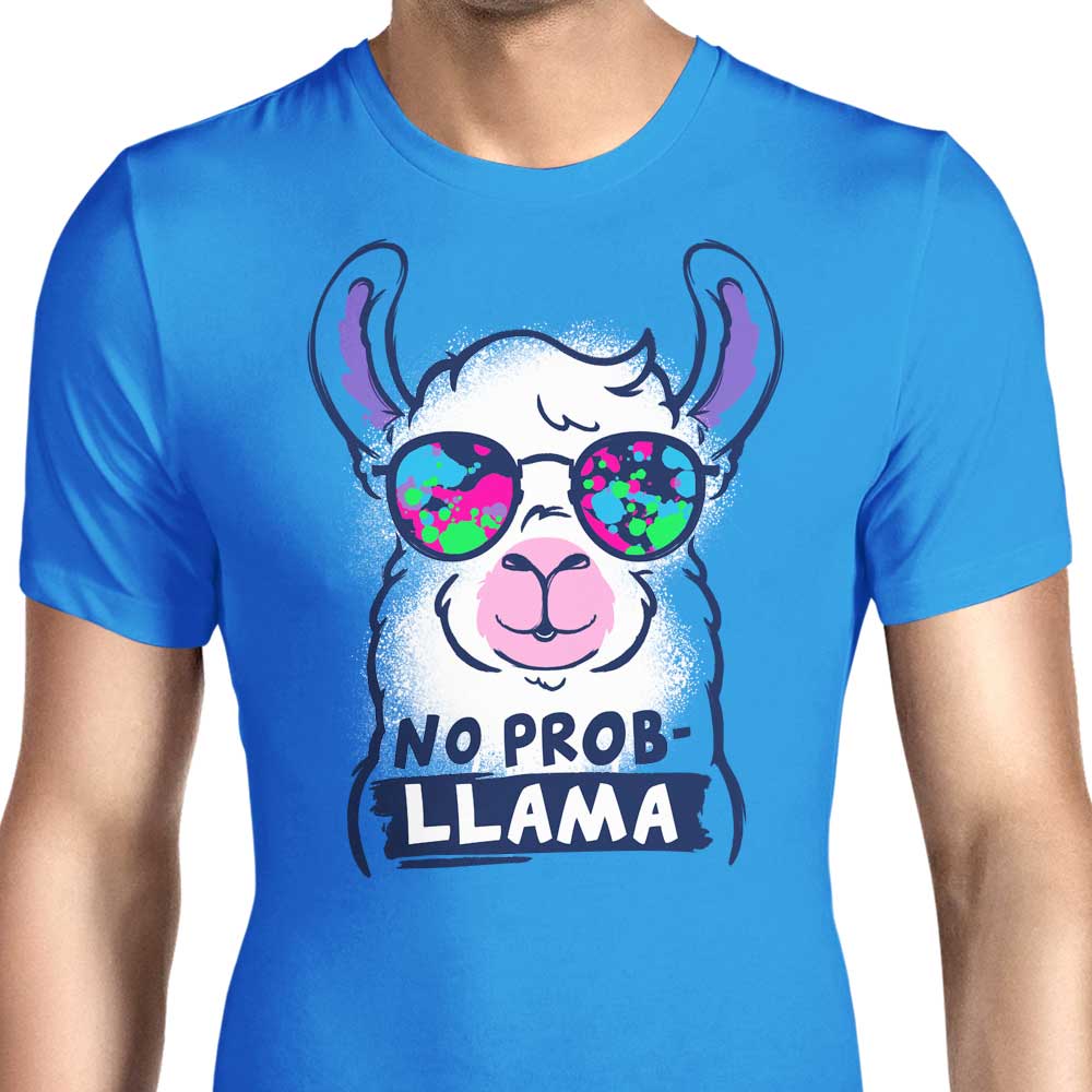 No Probllama Men's Apparel - Adult & Kids T-Shirts, Sweatshirts & Hoodies apparel design preview 1