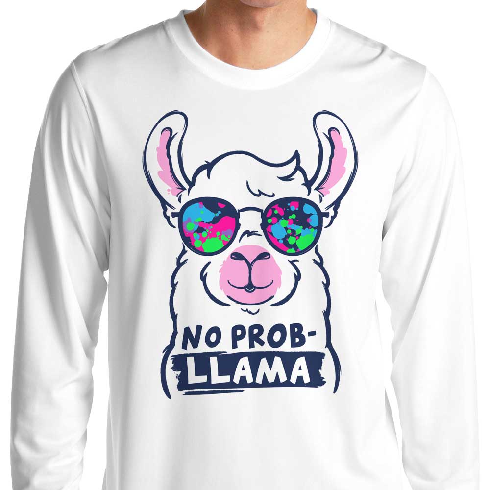 No Probllama - Adult & Kids T-Shirts, Sweatshirts & Hoodies apparel design preview 1