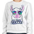 No Probllama - Adult & Kids T-Shirts, Sweatshirts & Hoodies apparel design preview 1
