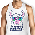 No Probllama Tank Top - Adult & Kids T-Shirts, Sweatshirts & Hoodies apparel design preview 1