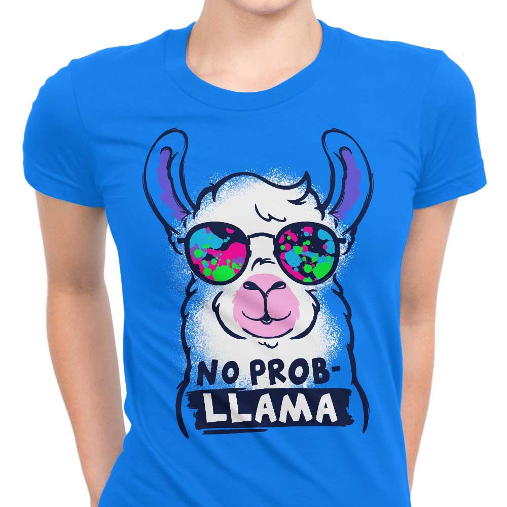 No Probllama Women's Apparel - Adult & Kids T-Shirts, Sweatshirts & Hoodies apparel design preview 1