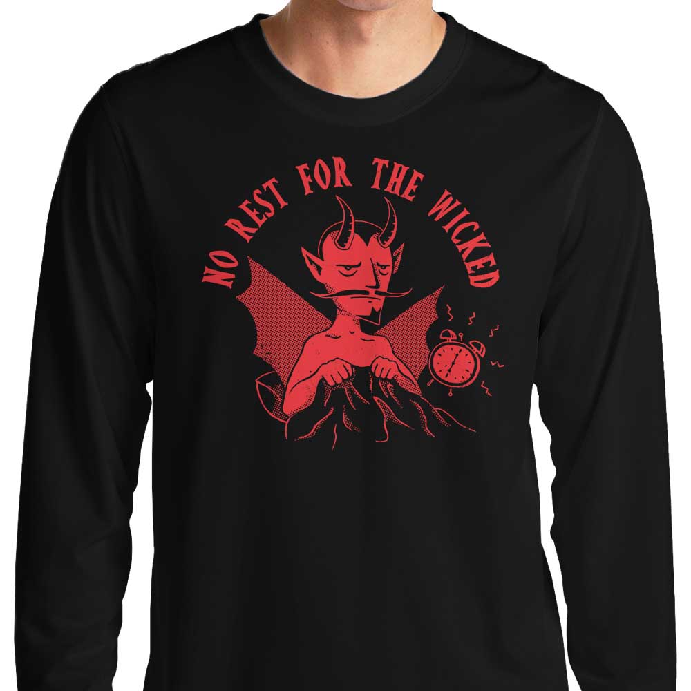 No Rest for the Wicked - Adult & Kids T-Shirts, Sweatshirts & Hoodies apparel design preview 1