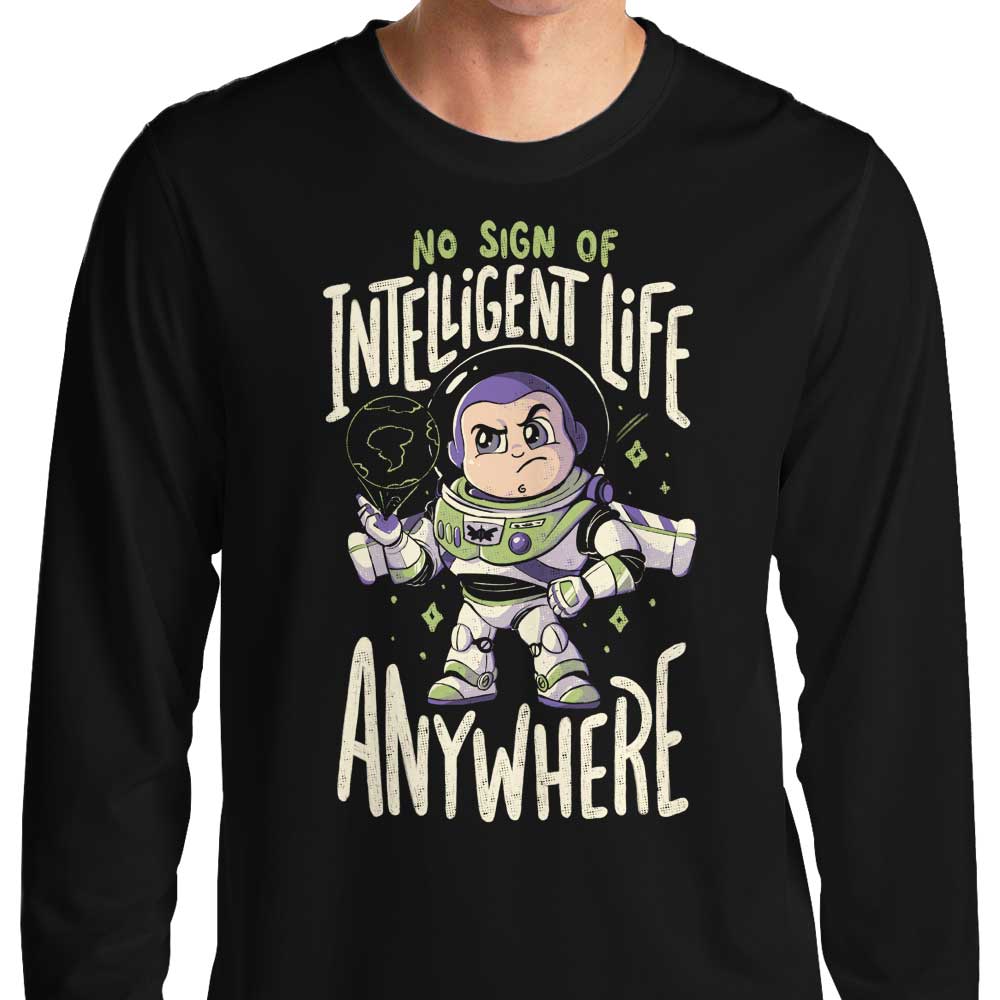 No Sign of Intelligent Life - Adult & Kids T-Shirts, Sweatshirts & Hoodies apparel design preview 1