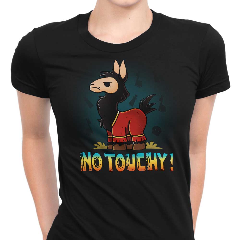No Touchy Women's Apparel - Adult & Kids T-Shirts, Sweatshirts & Hoodies apparel design preview 2