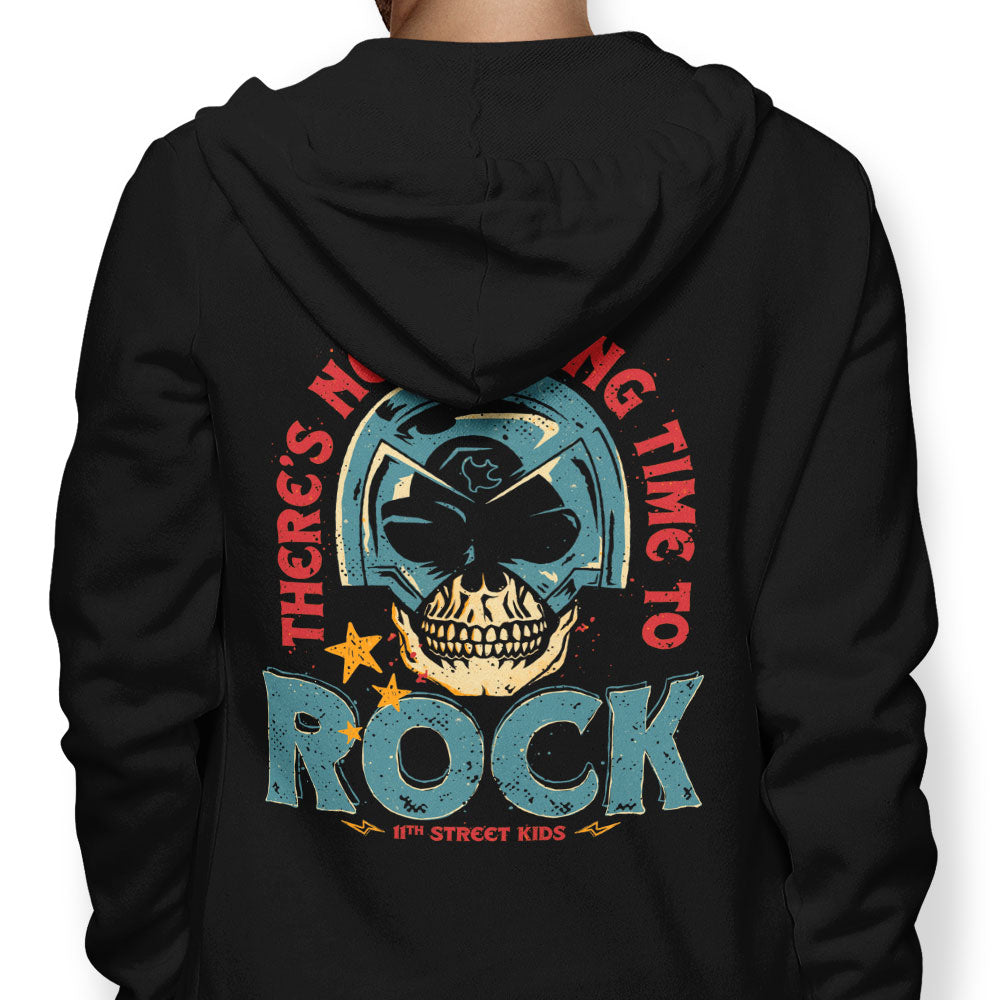 No Wrong Time to Rock - Adult & Kids T-Shirts, Sweatshirts & Hoodies apparel design preview 1
