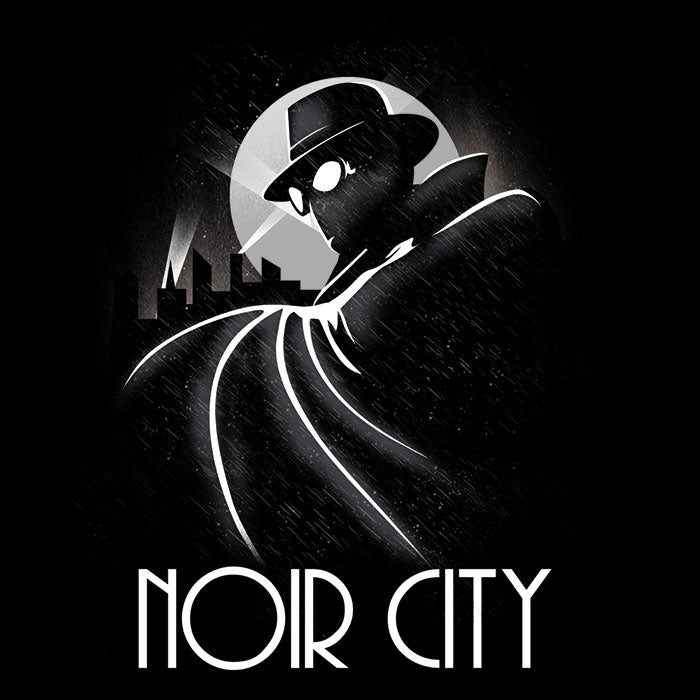 Noir City Men's Apparel - Adult & Kids T-Shirts, Sweatshirts & Hoodies apparel design preview 2