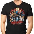 Nonbeliever Pilgrim Men's V-Neck - Adult & Kids T-Shirts, Sweatshirts & Hoodies apparel design preview 1