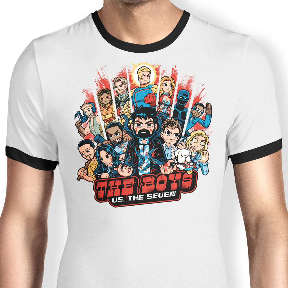 Nonbeliever Pilgrim Ringer - Adult & Kids T-Shirts, Sweatshirts & Hoodies apparel design preview 1