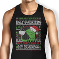 None of Your Business Tank Top - Adult & Kids T-Shirts, Sweatshirts & Hoodies apparel design preview 1