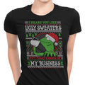 None of Your Business Women's Apparel - Adult & Kids T-Shirts, Sweatshirts & Hoodies apparel design preview 1