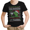 None of Your Business Youth Apparel - Adult & Kids T-Shirts, Sweatshirts & Hoodies apparel design preview 1