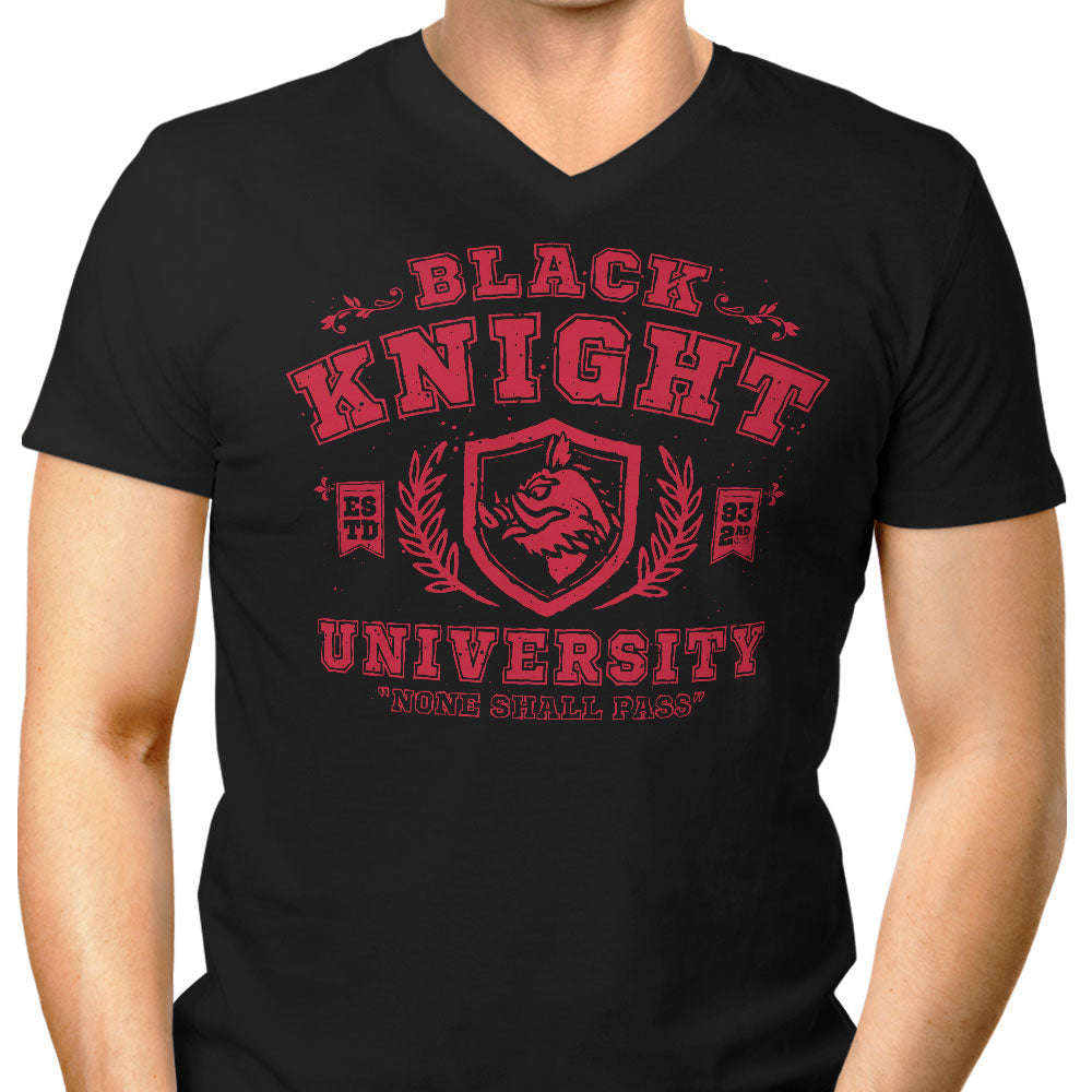 None Shall Pass Men's V-Neck - Adult & Kids T-Shirts, Sweatshirts & Hoodies apparel design preview 1