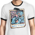 Normal is Boring Ringer - Adult & Kids T-Shirts, Sweatshirts & Hoodies apparel design preview 1
