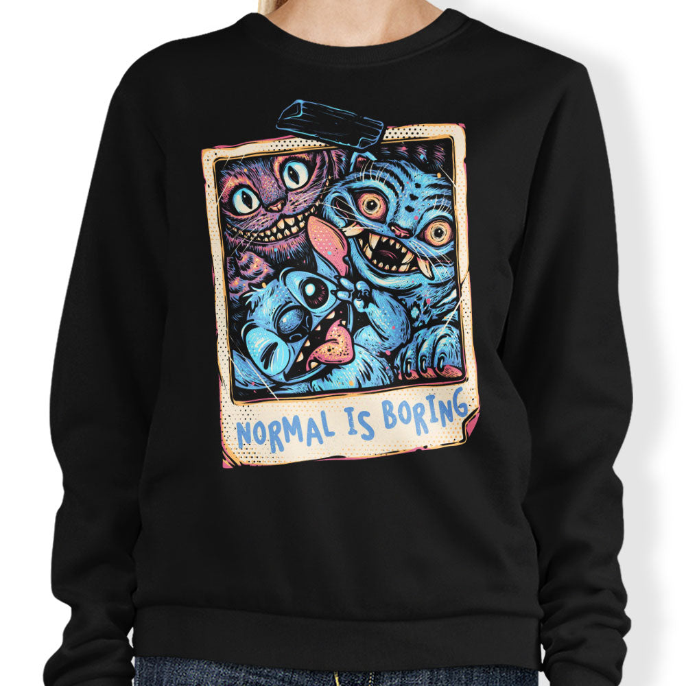 Normal is Boring - Adult & Kids T-Shirts, Sweatshirts & Hoodies apparel design preview 1