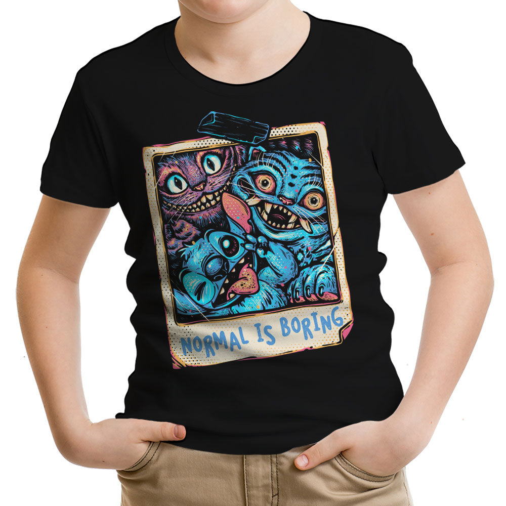 Normal is Boring Youth Apparel - Adult & Kids T-Shirts, Sweatshirts & Hoodies apparel design preview 1