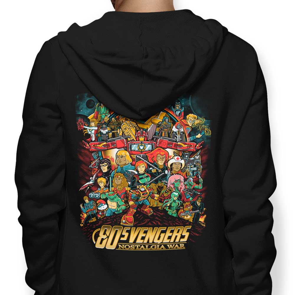 Nostalgia War - Adult & Kids T-Shirts, Sweatshirts & Hoodies apparel design preview 1
