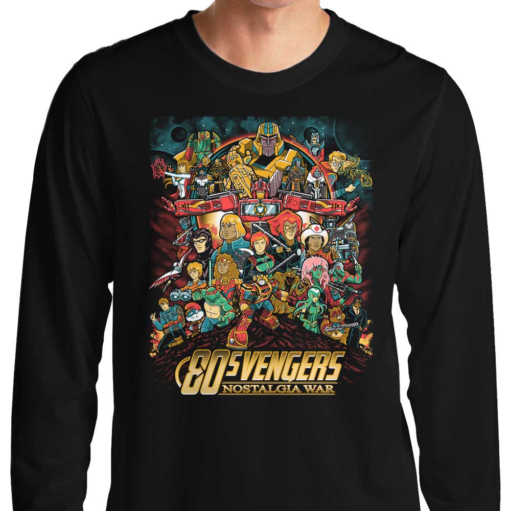 Nostalgia War - Adult & Kids T-Shirts, Sweatshirts & Hoodies apparel design preview 1