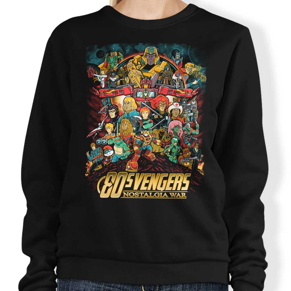 Nostalgia War - Adult & Kids T-Shirts, Sweatshirts & Hoodies apparel design preview 1
