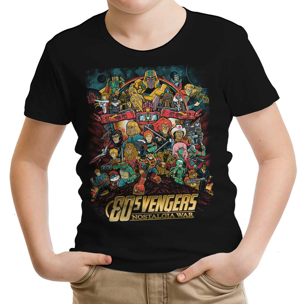 Nostalgia War Youth Apparel - Adult & Kids T-Shirts, Sweatshirts & Hoodies apparel design preview 1