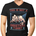 Not a Christmas Men's V-Neck - Adult & Kids T-Shirts, Sweatshirts & Hoodies apparel design preview 1