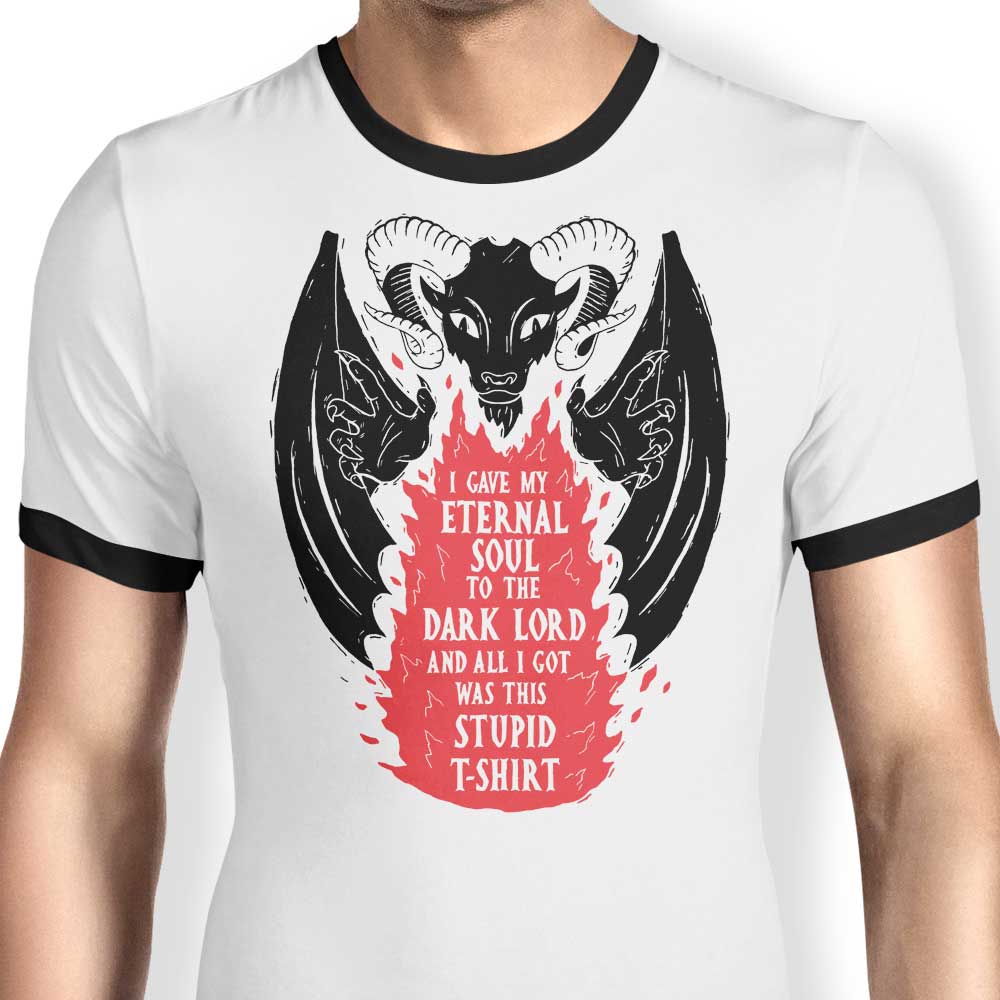Not a Great Deal Ringer - Adult & Kids T-Shirts, Sweatshirts & Hoodies apparel design preview 1