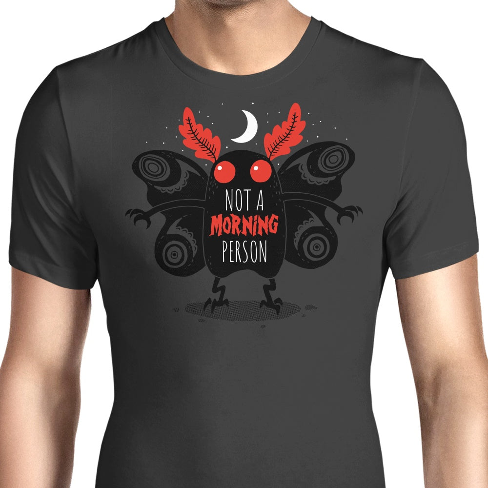 Not a Morning Person Men's Apparel - Adult & Kids T-Shirts, Sweatshirts & Hoodies apparel design preview 1