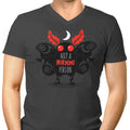 Not a Morning Person Men's V-Neck - Adult & Kids T-Shirts, Sweatshirts & Hoodies apparel design preview 1
