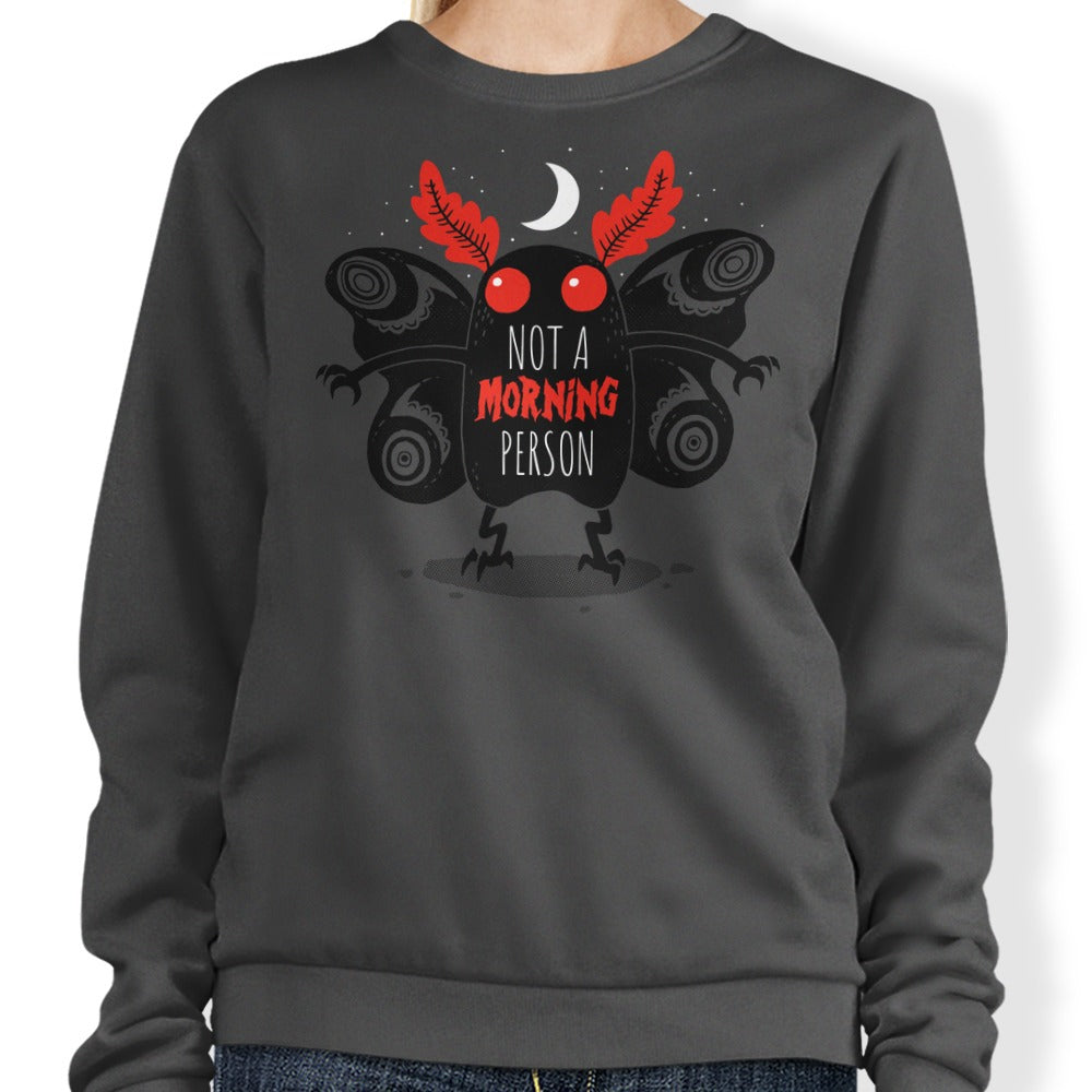 Not a Morning Person - Adult & Kids T-Shirts, Sweatshirts & Hoodies apparel design preview 1