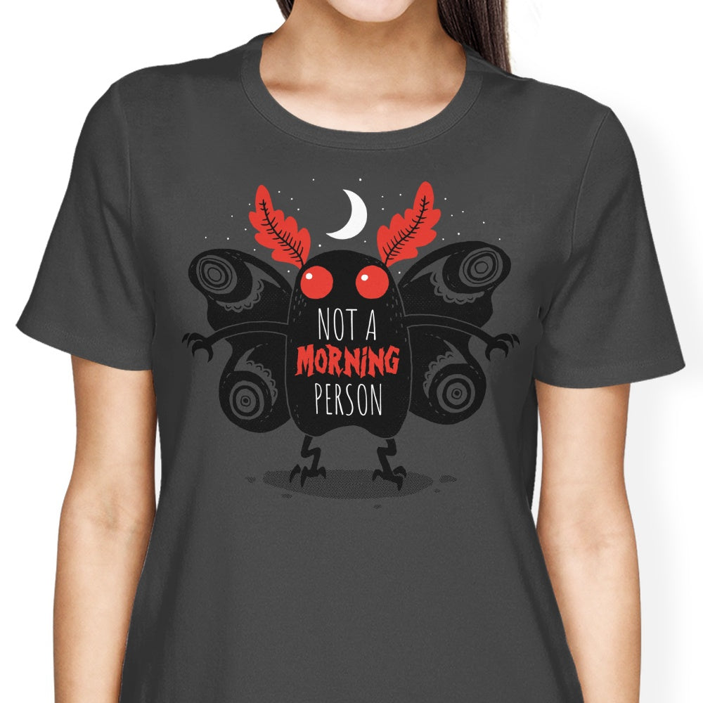 Not a Morning Person Women's Apparel - Adult & Kids T-Shirts, Sweatshirts & Hoodies apparel design preview 1