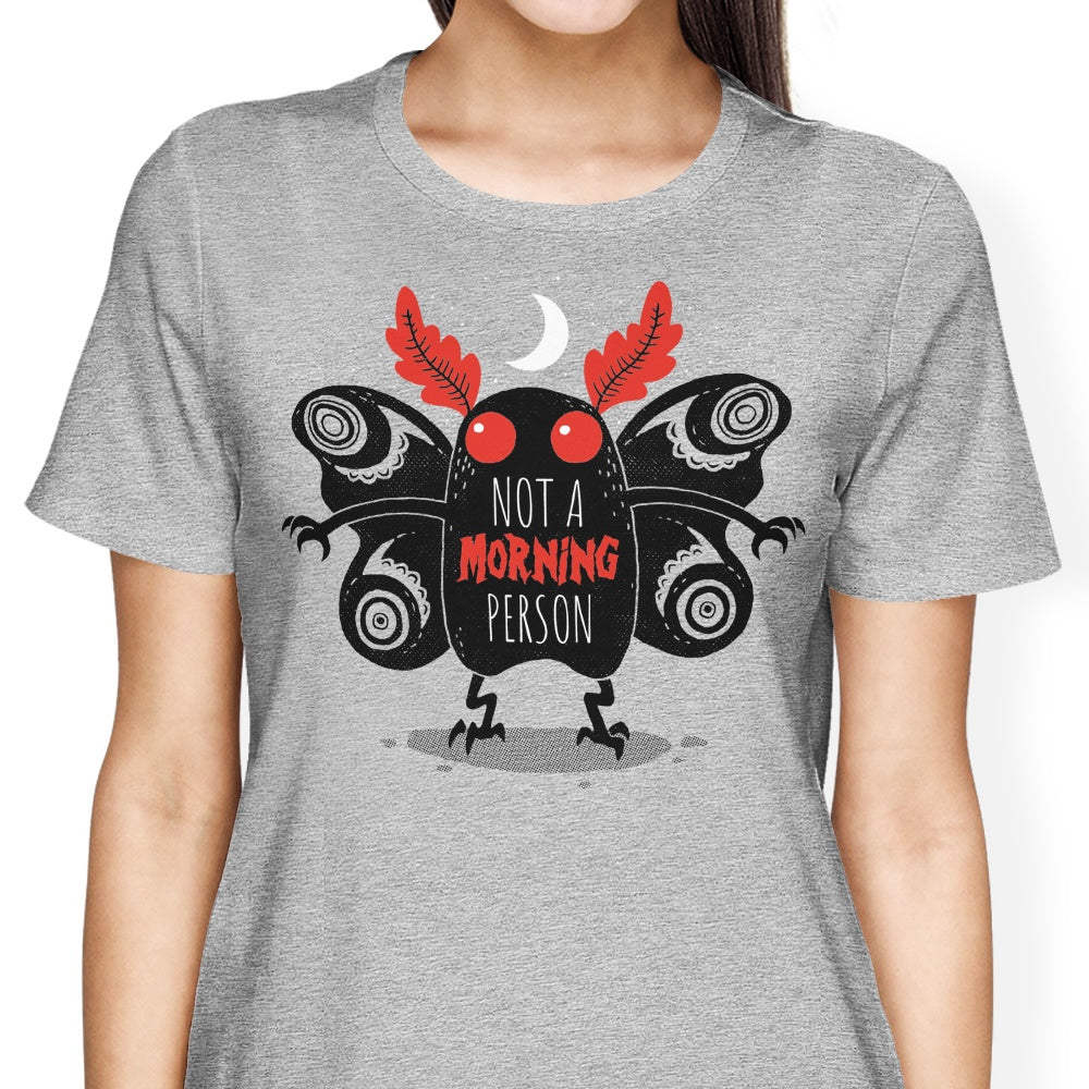 Not a Morning Person Women's Apparel - Adult & Kids T-Shirts, Sweatshirts & Hoodies apparel design preview 2