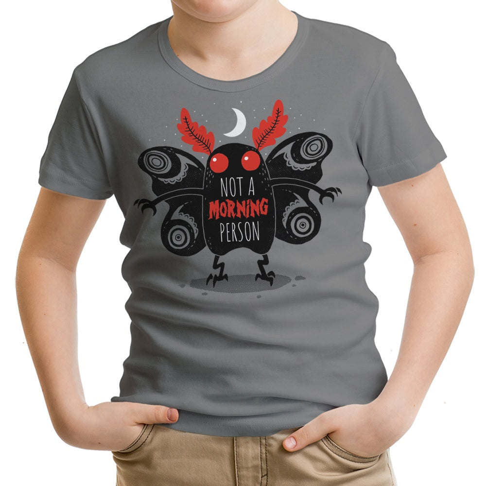 Not a Morning Person Youth Apparel - Adult & Kids T-Shirts, Sweatshirts & Hoodies apparel design preview 2